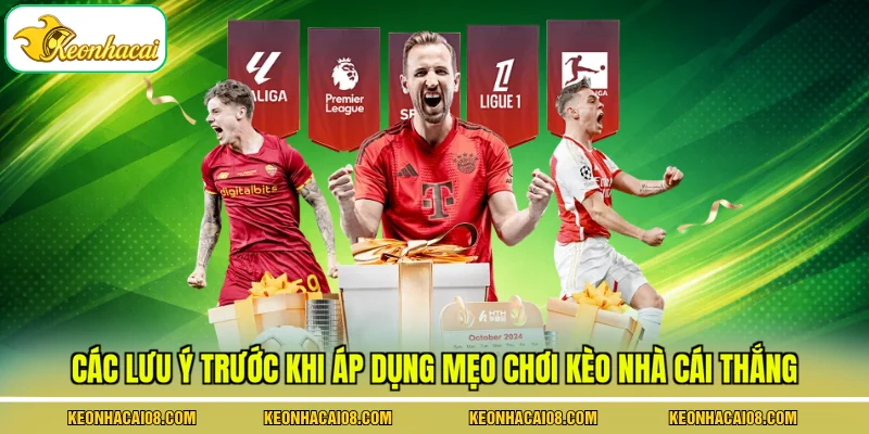 Các lưu ý trước khi áp dụng mẹo chơi kèo nhà cái thắng