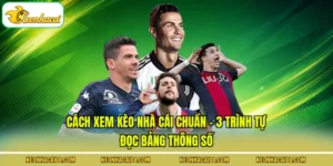 Cách Xem Kèo Nhà Cái Chuẩn - 3 Trình Tự Đọc Bảng Thông Số