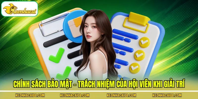 Chính Sách Bảo Mật 3 Chính sách bảo mật - Trách nhiệm của hội viên khi giải trí